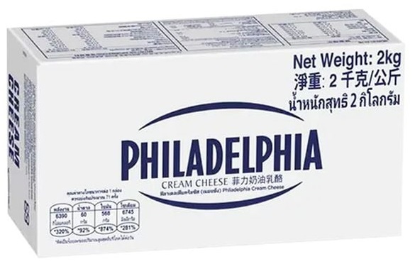 [冷凍] Philadelphia忌廉芝士 1kg (repack)