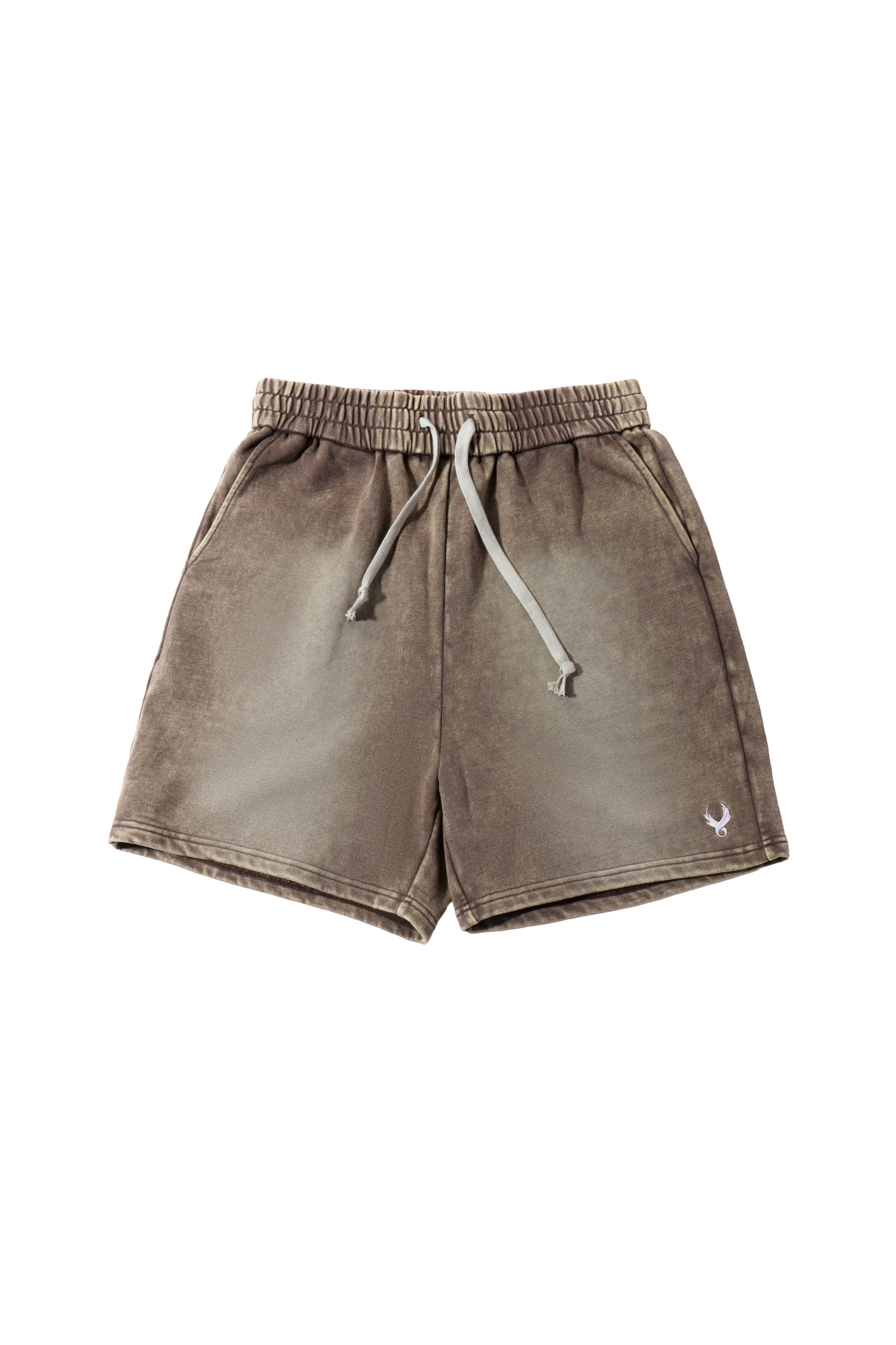 REMIX "WING Shorts" (Washed Brown)