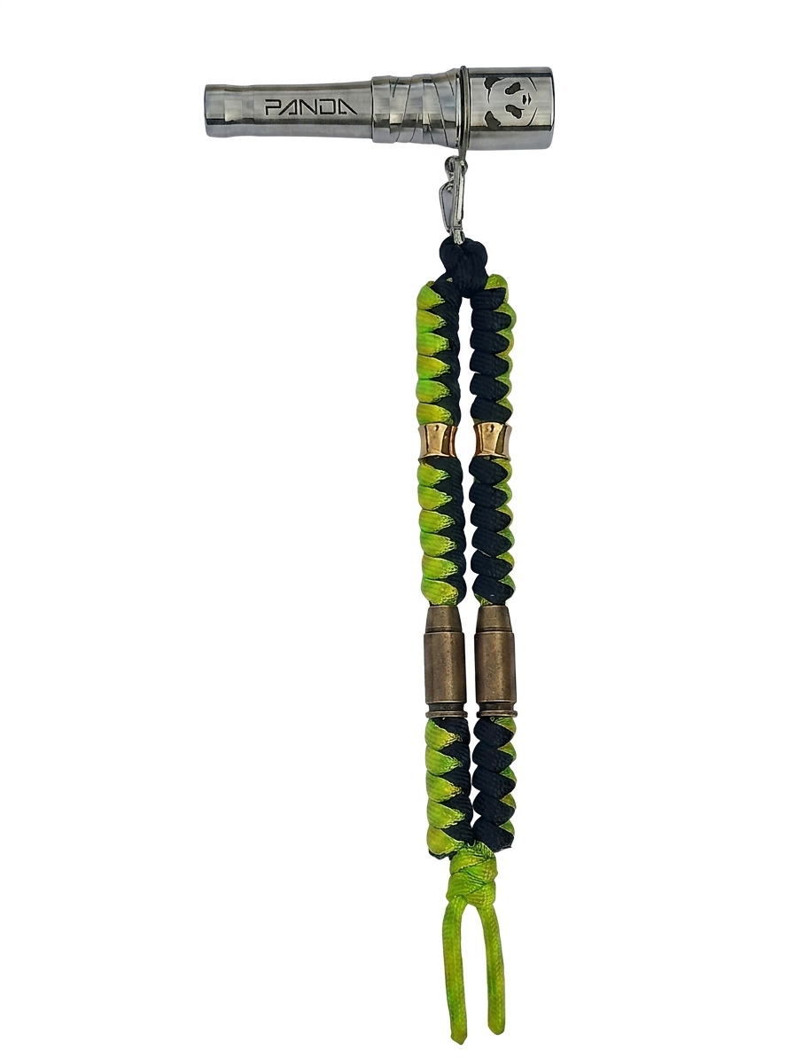 Panda Mouthtip “Bullet” - "Double" - Lime Lemon + Black