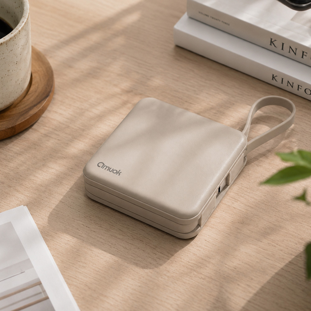 【amuok】Cube迷你雙線行動電源 5000mAh