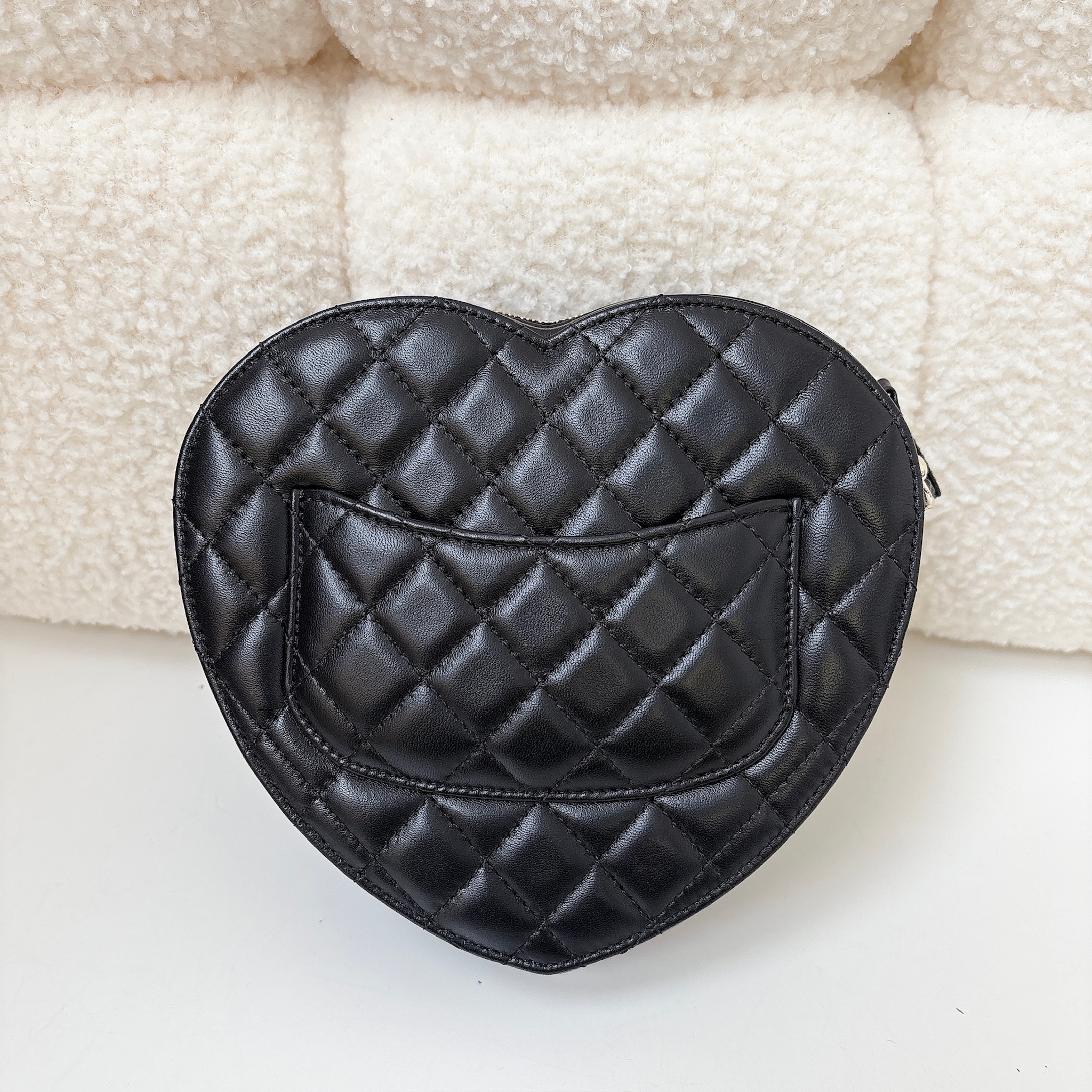 Chanel In Love Heart Bag - Black / GHW