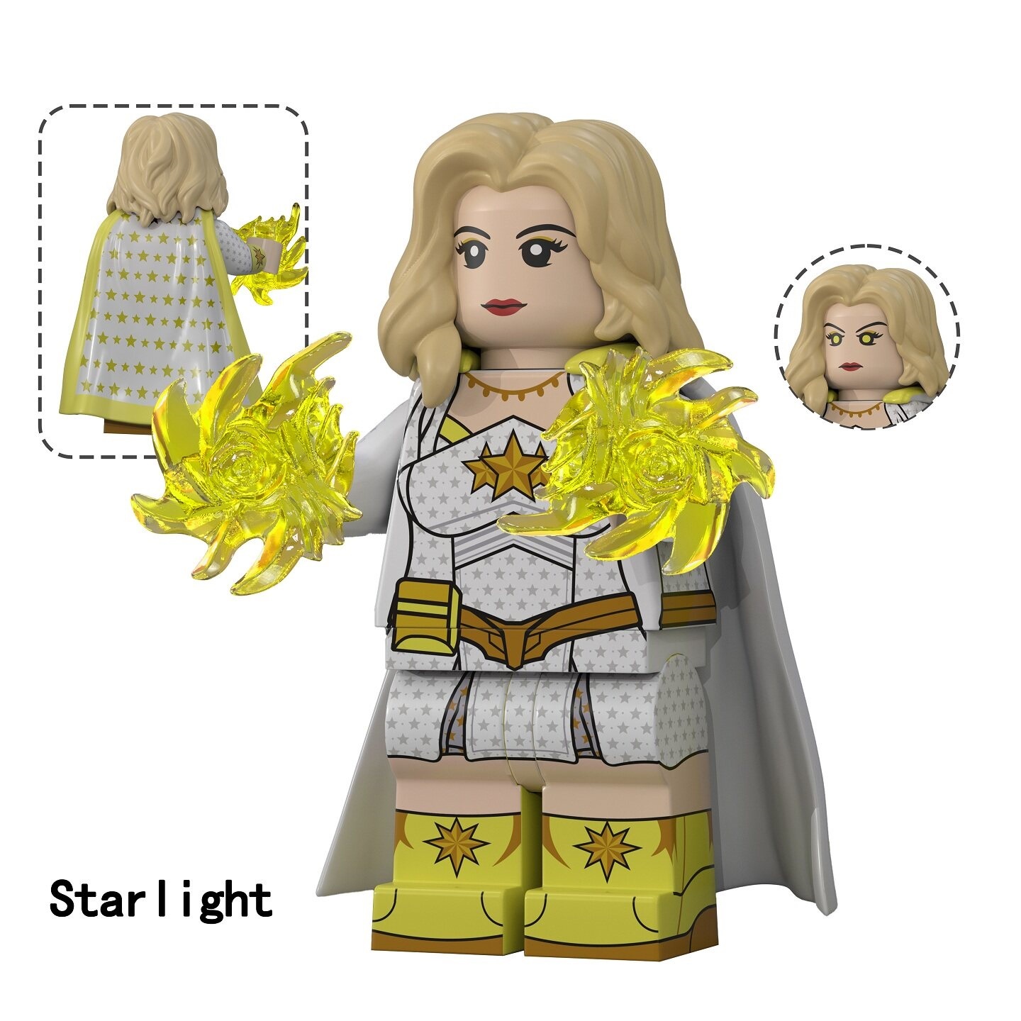 The Boys Starlight Custom Minifigures Fit Lego TV6225 TV1211
