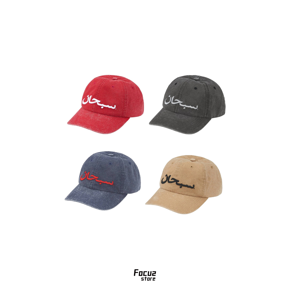 【Focus Store】現貨秒發 Supreme SS26 Week12 Arabic Logo Ripstop 6-Panel 六分割帽 四色