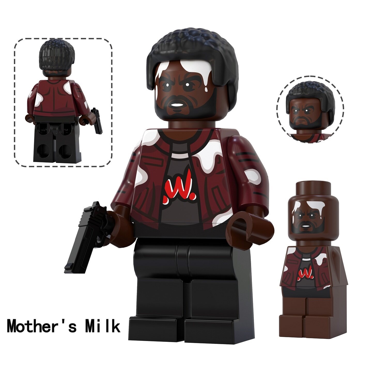 The Boys Mothers Milk Custom Minifigures Fit Lego TV6225 TV1212