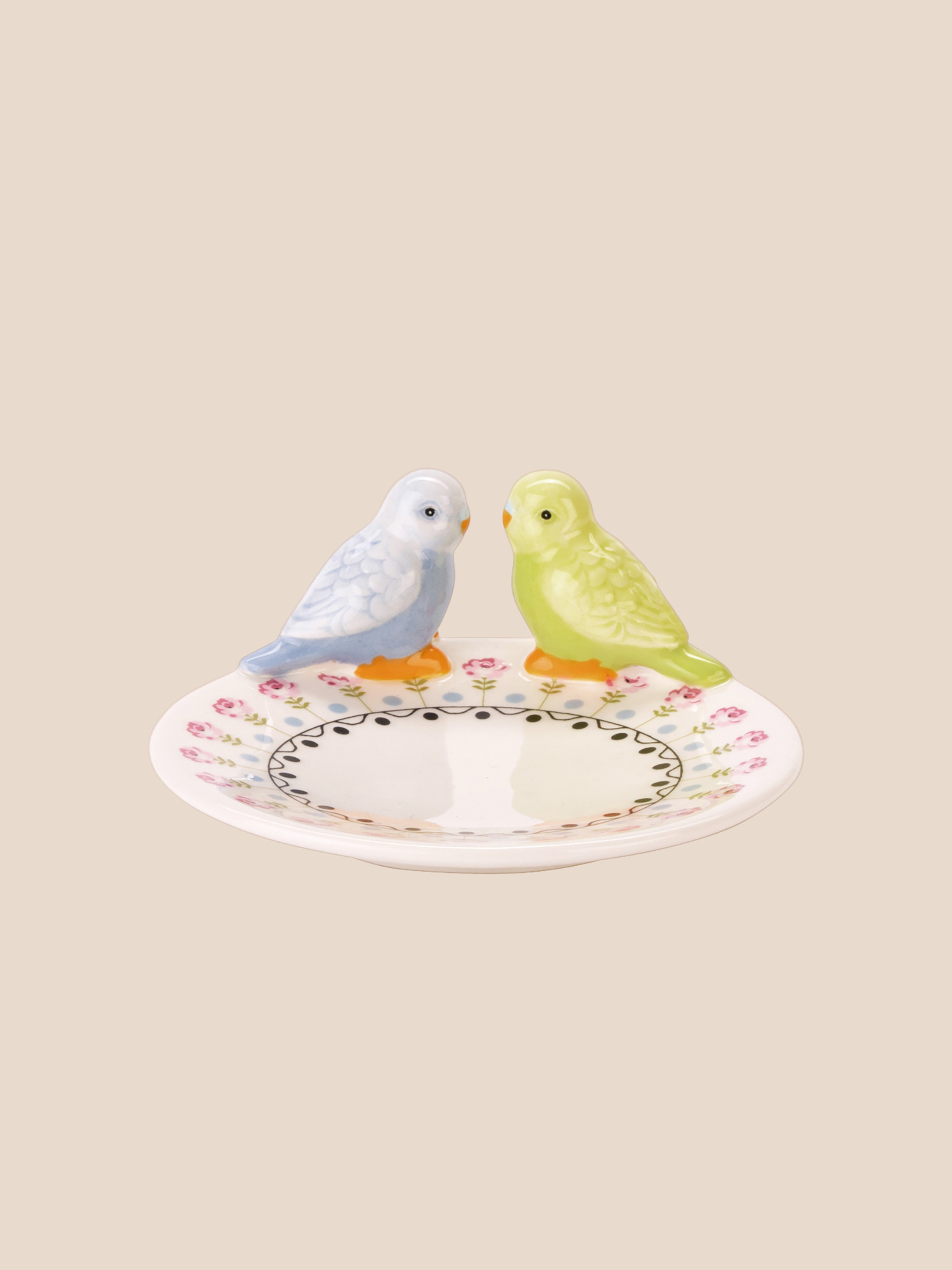 Painted Table 立體鸚鵡淺盤 / 飾品盤
