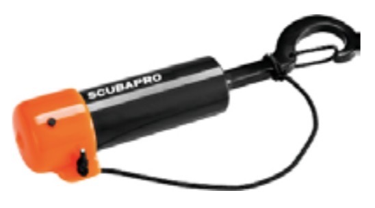 SCUBAPRO 搖鈴附磁鐵及掛勾 Shaker with magnet and hook