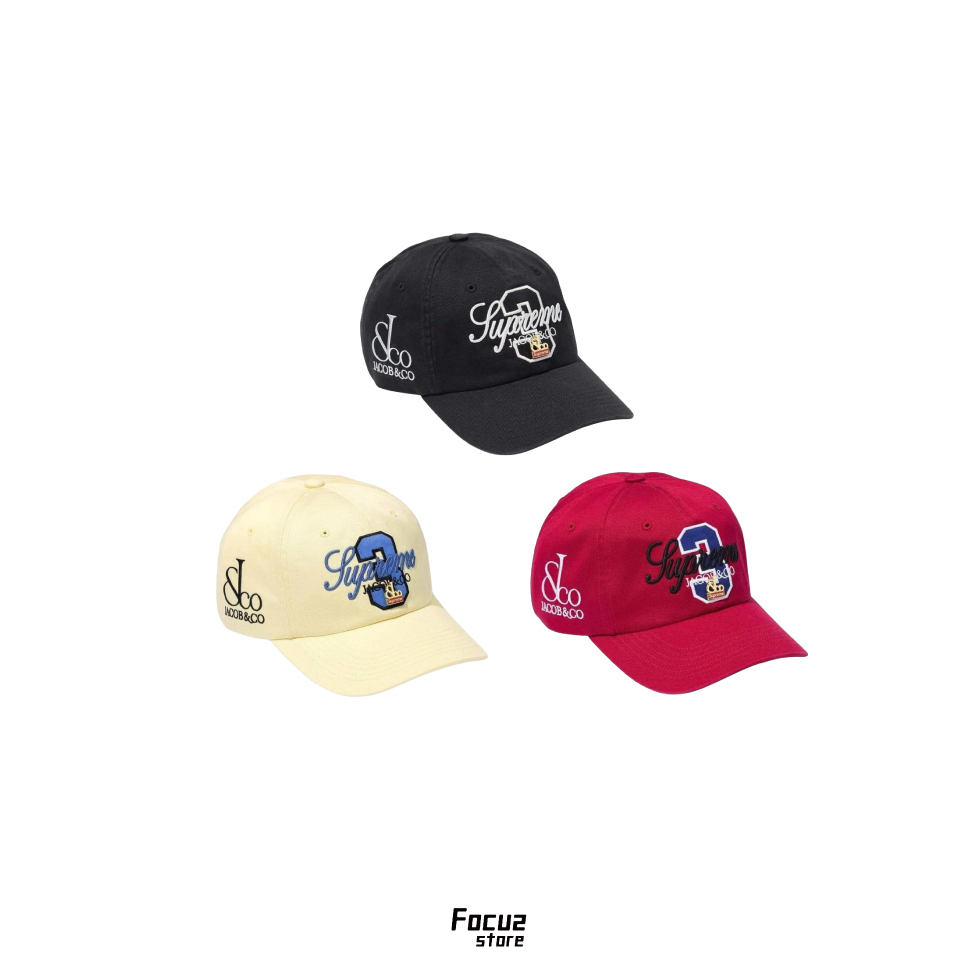 【Focus Store】現貨秒發 La Martina x Jacob Co x  Supreme SS26 Week16 6-Panel 六分割帽 三色