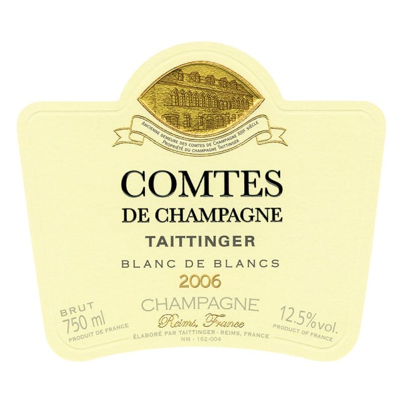 Taittinger Comtes de Champagne Blanc de Blancs 2006 (RP96) (1500ml)