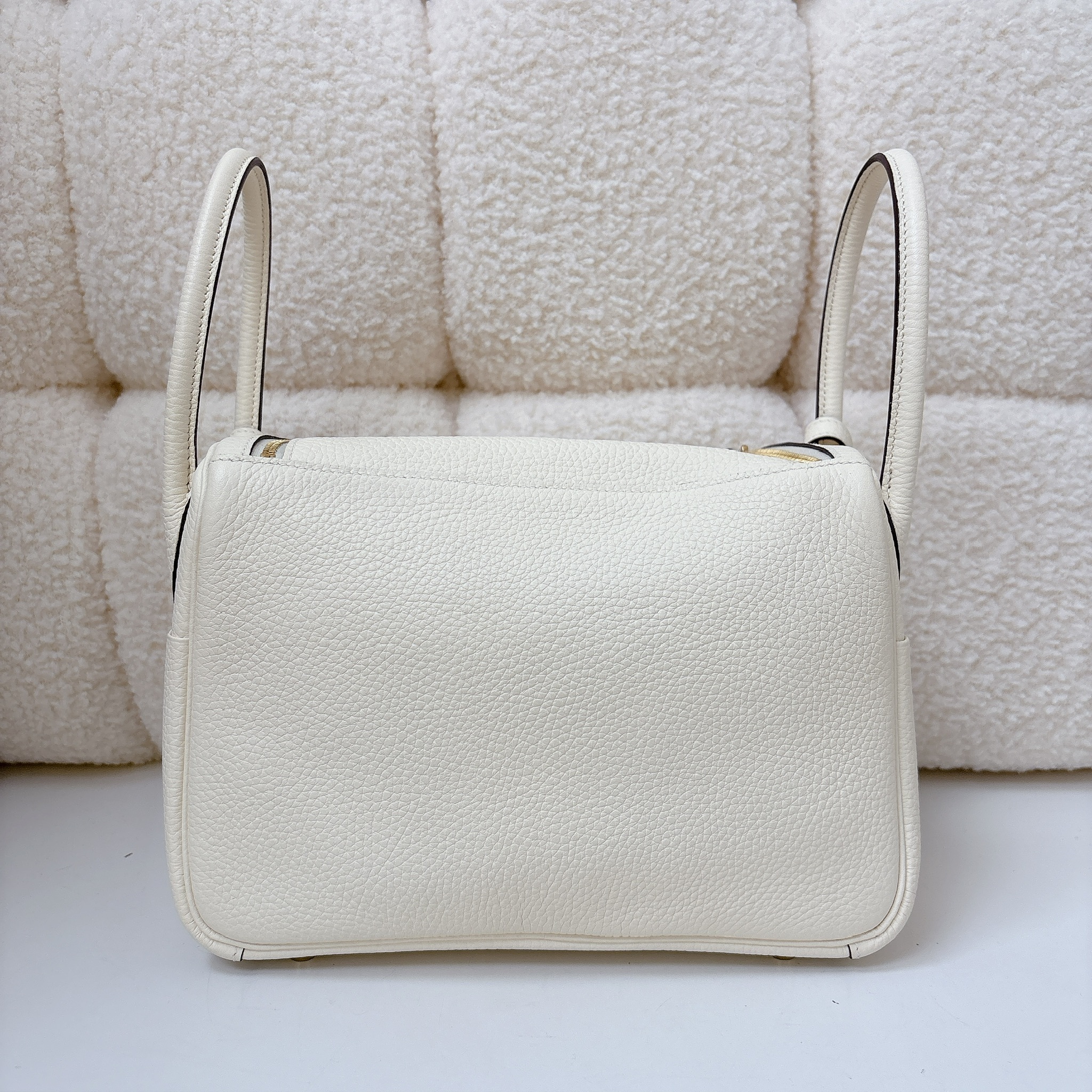 Hermès Lindy 26 - Craie / GHW