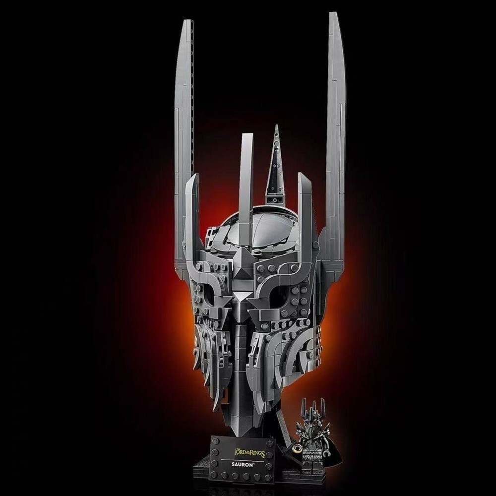 Lord of the Rings Sauron's Helmet Building Set NO BOX NA026