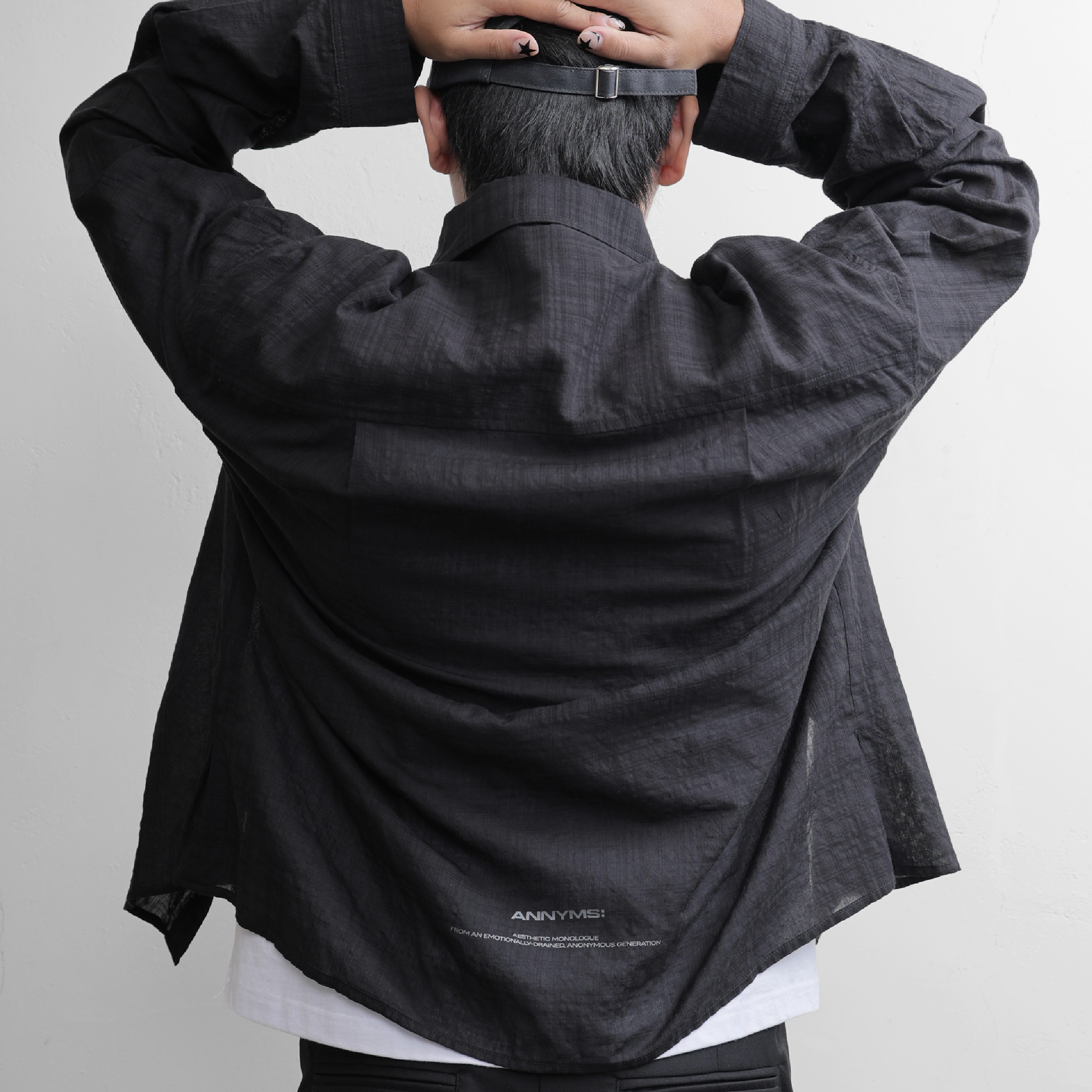 Anonymous Talking Long Sleeve Shirt 格紋長袖襯衫