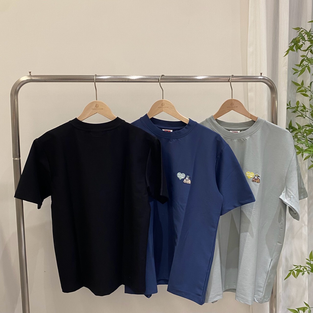 Ben davis 愛心猩猩小刺繡涼感短袖 T C-26580033