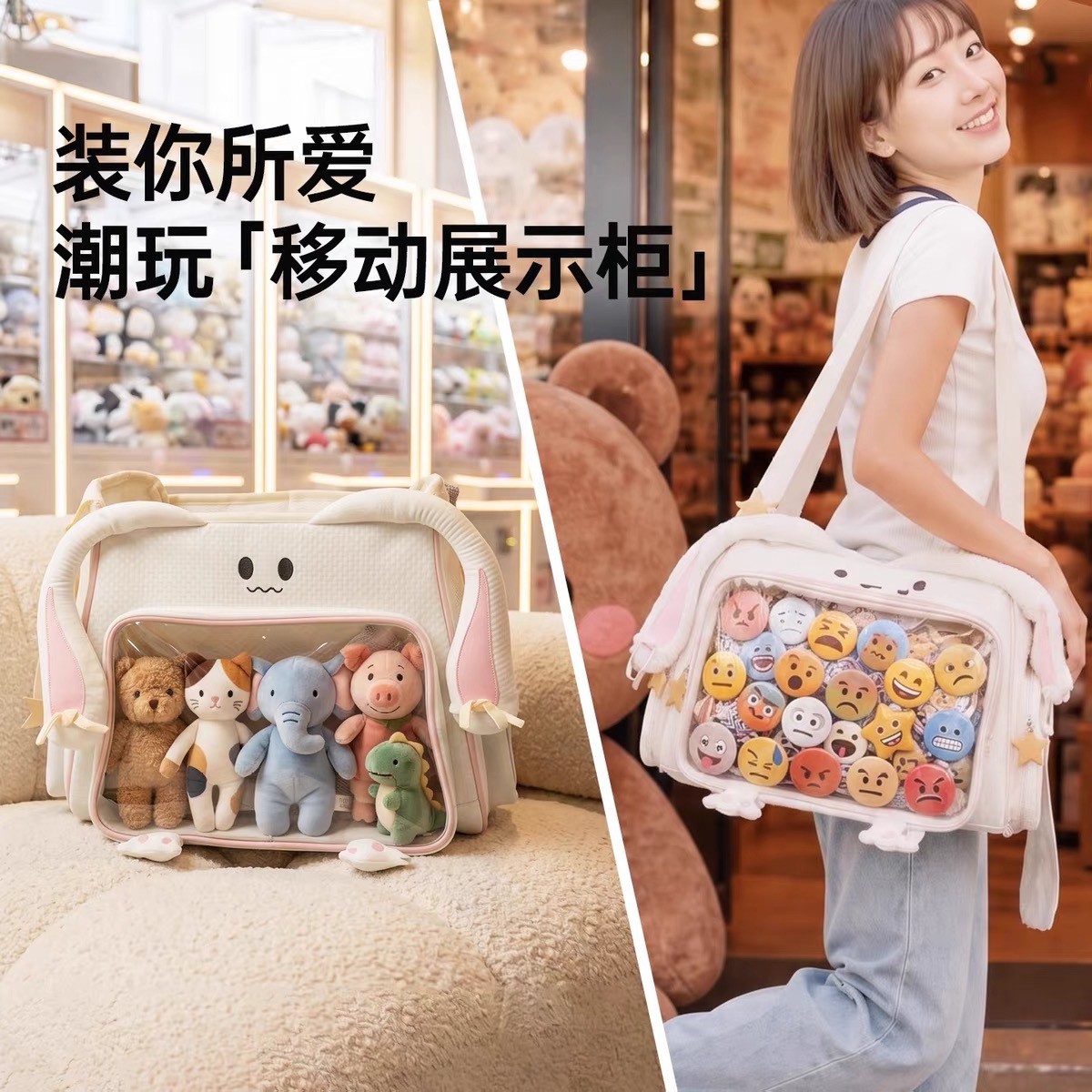 TOUCHDOG 它它 宠物外出背包 双肩包 轻便大容量（承重7kg内)
