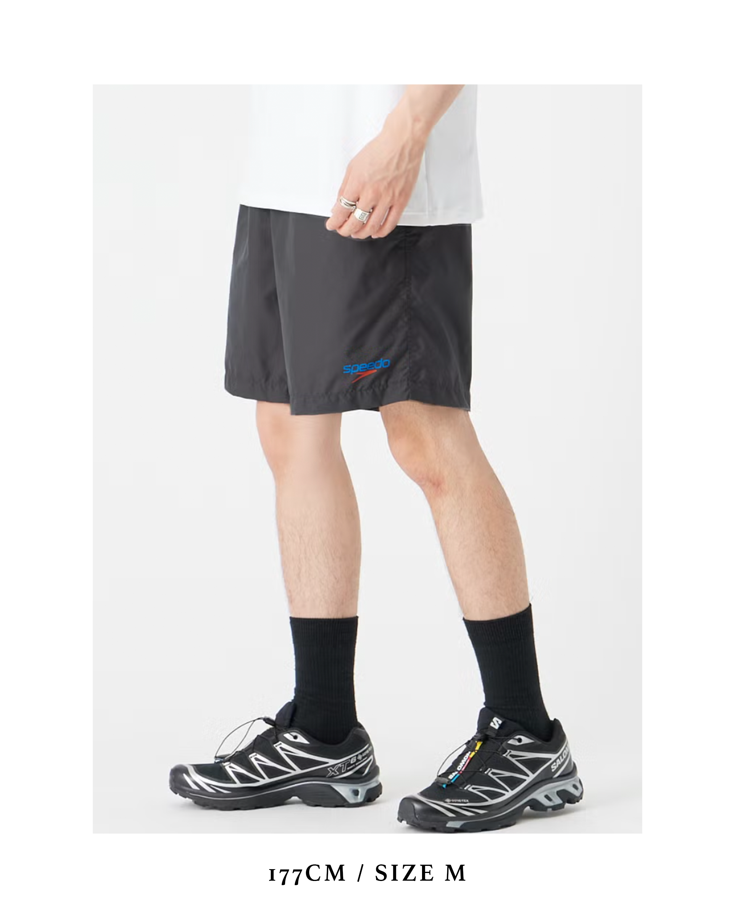 預訂 | Speedo SP Shorts 灰色 水陸兩用 防曬 日本限定