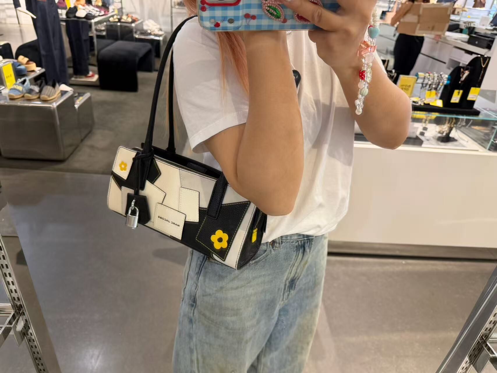 【直播】Marc Jacobs LX0724113 夏日限定 East-West 法棍包
