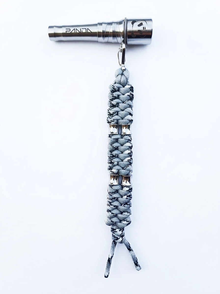Panda Mouthtip “Solo” - Silver Grey + Grey