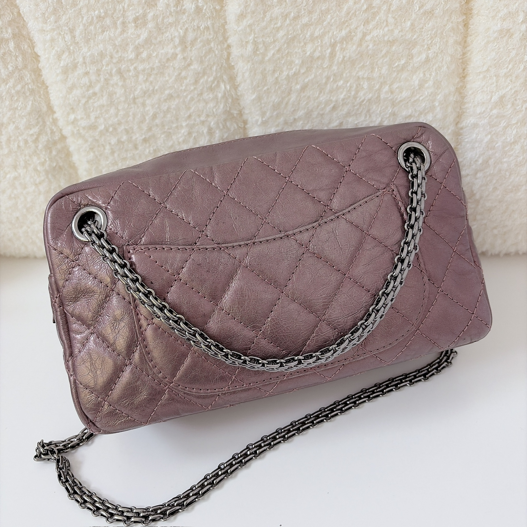 Chanel 2.55 Reissue - Rose Fonce / SHW