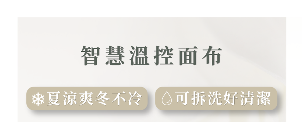 智慧溫控面布