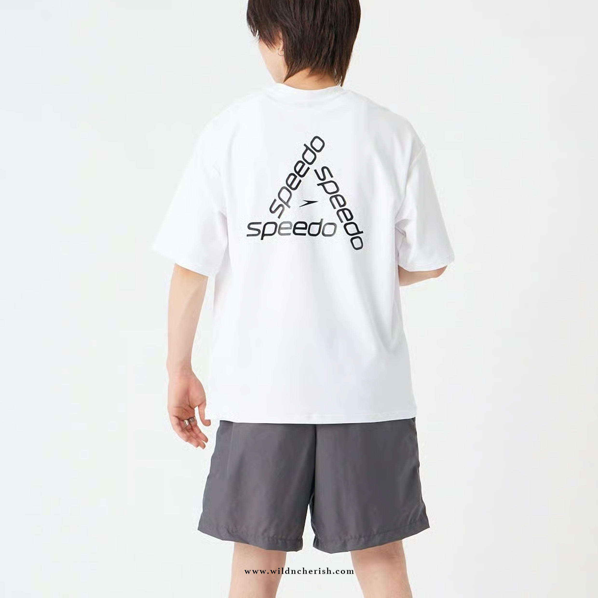 預訂 | Speedo Triangle 60D Rash Guard Tee 水陸兩用 防曬 日本限定