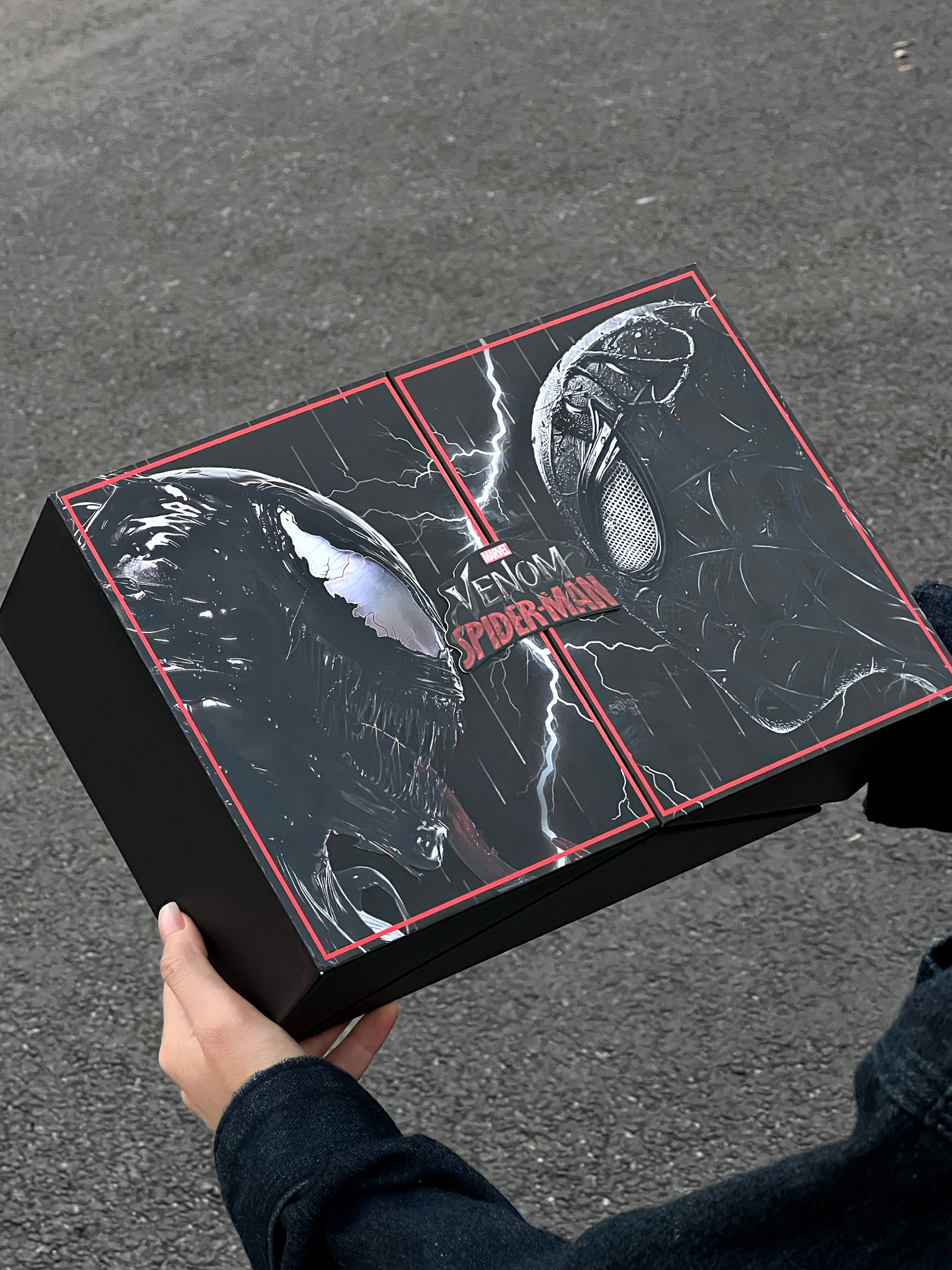 <正版授權> MARVEL  VENOM X SPIDERMAN 猛毒 蜘蛛人 情人節送禮 項鍊 墨鏡 飾品 禮盒