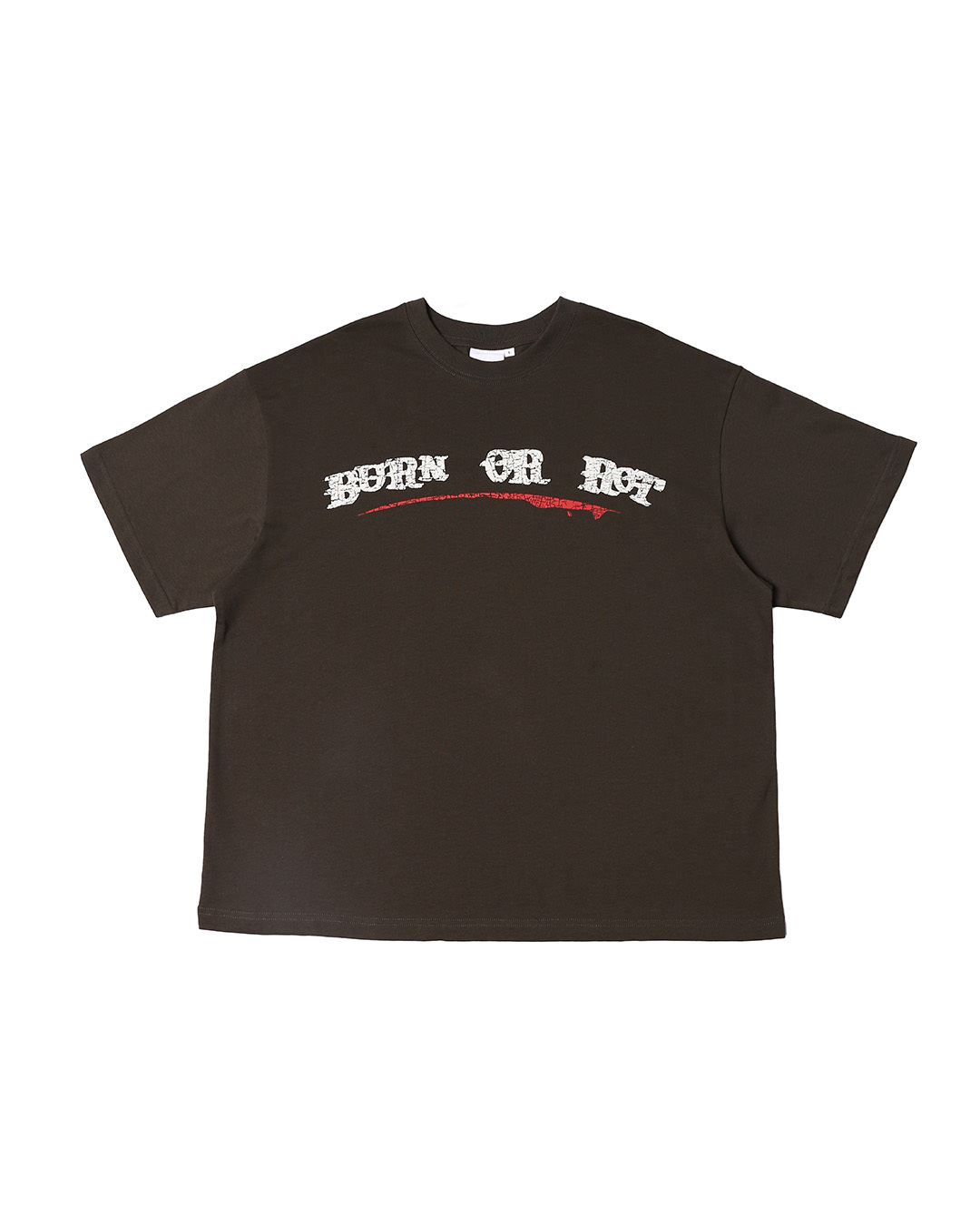 MTA｜Sacred Heart Boxy T-Shirt (Charcoal)