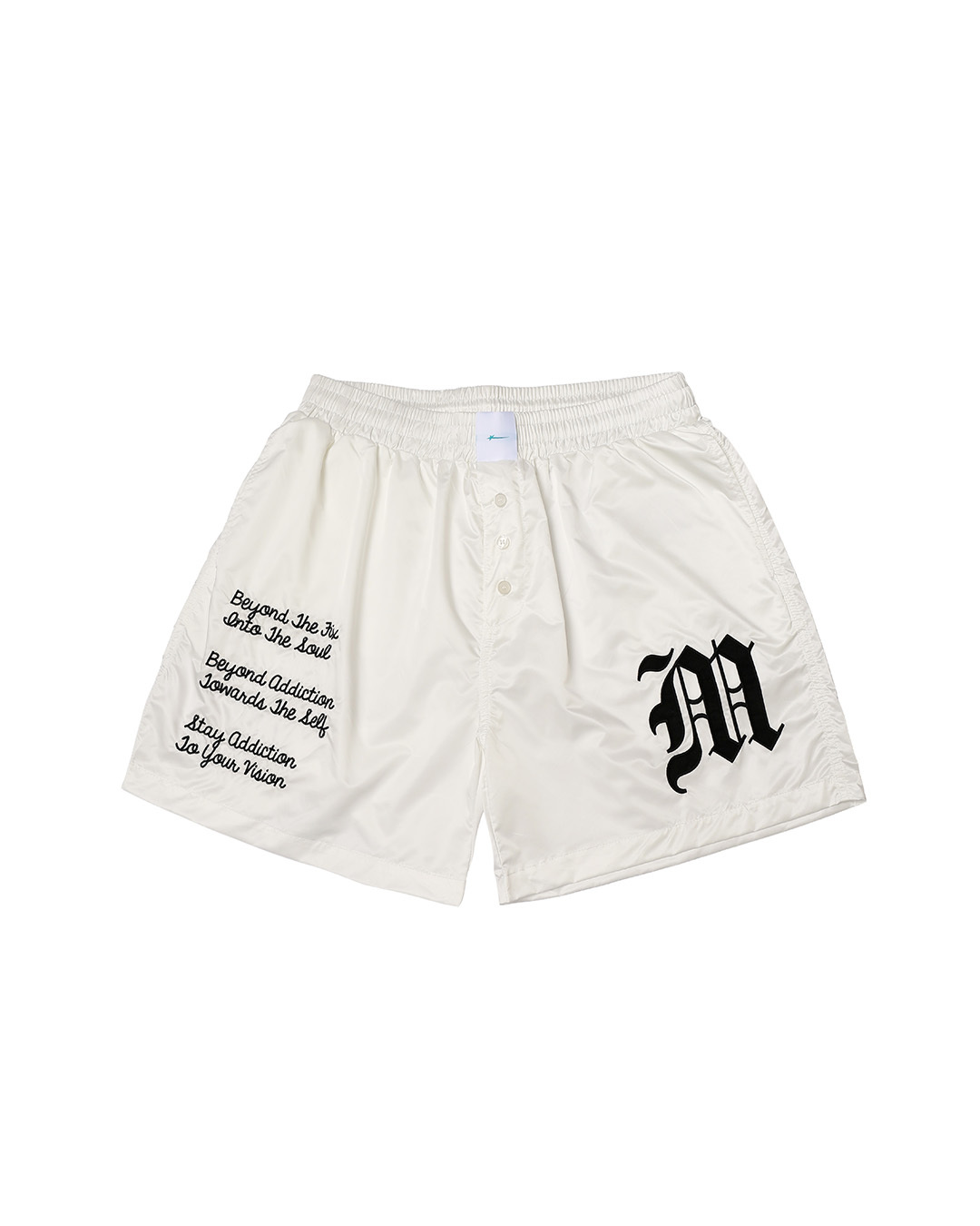 MTA｜Satin Shorts (White)
