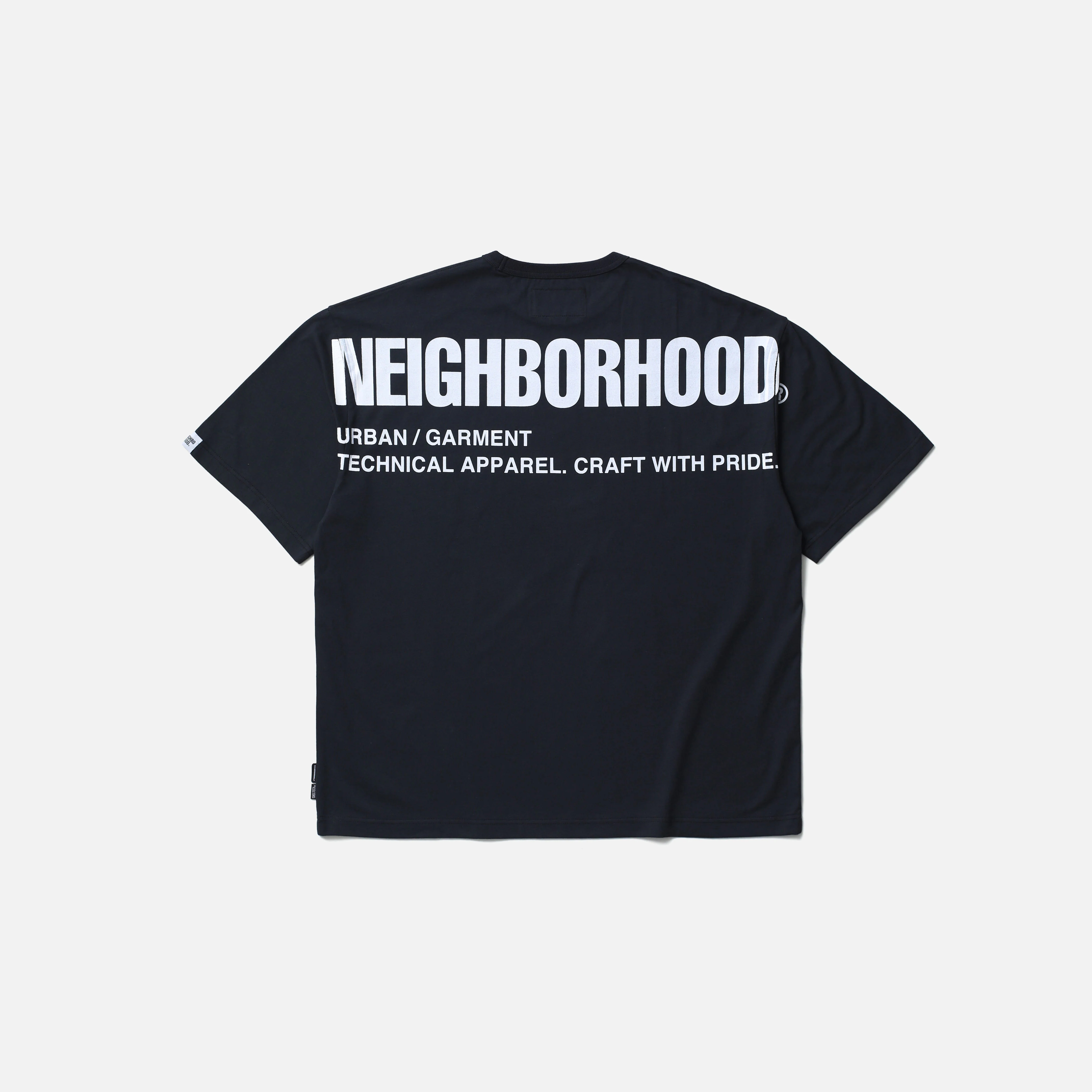-(B4c01)-NEIGHBORHOOD SHELTECH CREWNECK SS-2 NBHD SS26 背後大字 涼感 隔熱 速乾 短TEE-261BWNH-CSM02
