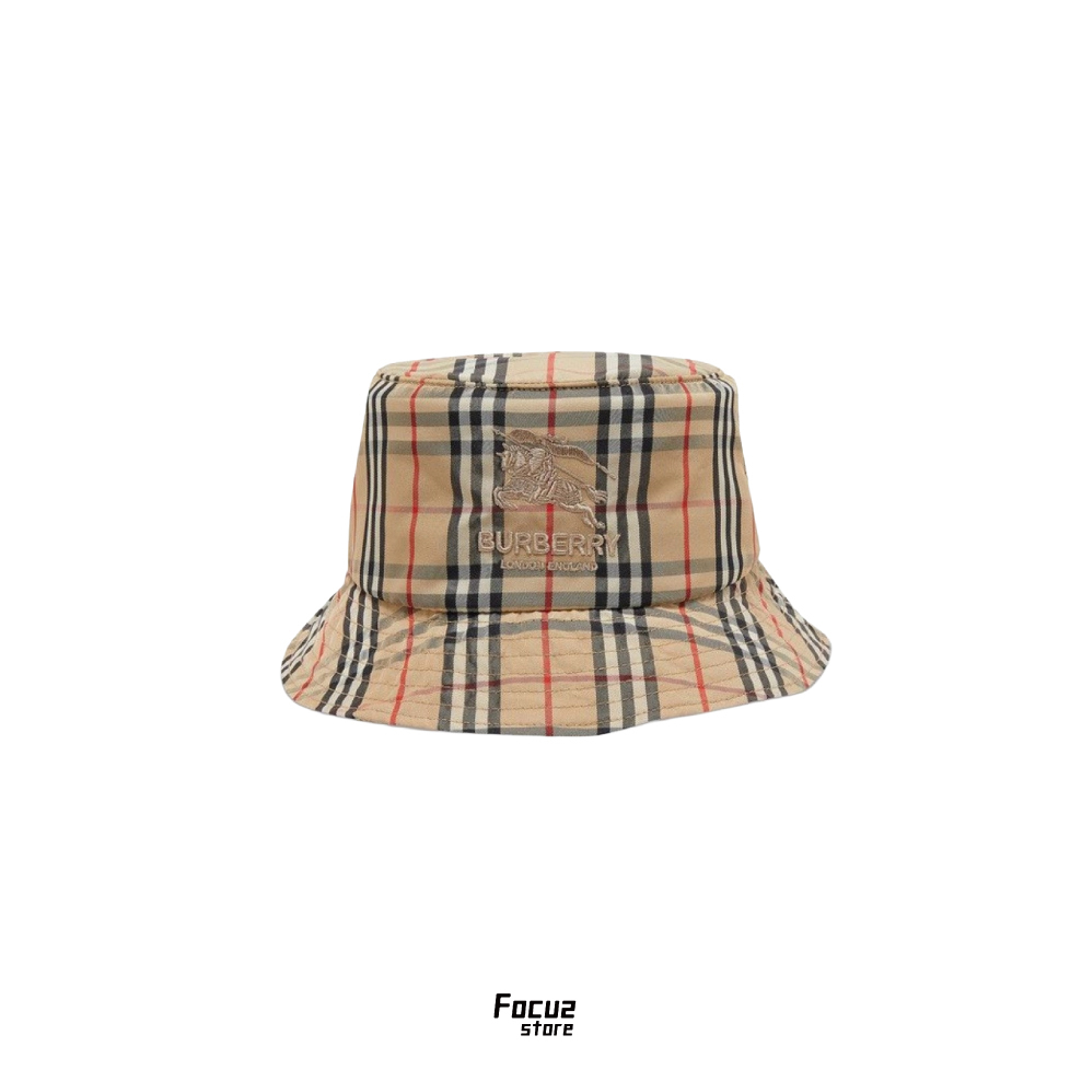 【Focus Store】現貨秒發 Burberry x Supreme SS22 Week13 Crusher 漁夫帽 聯名 卡其