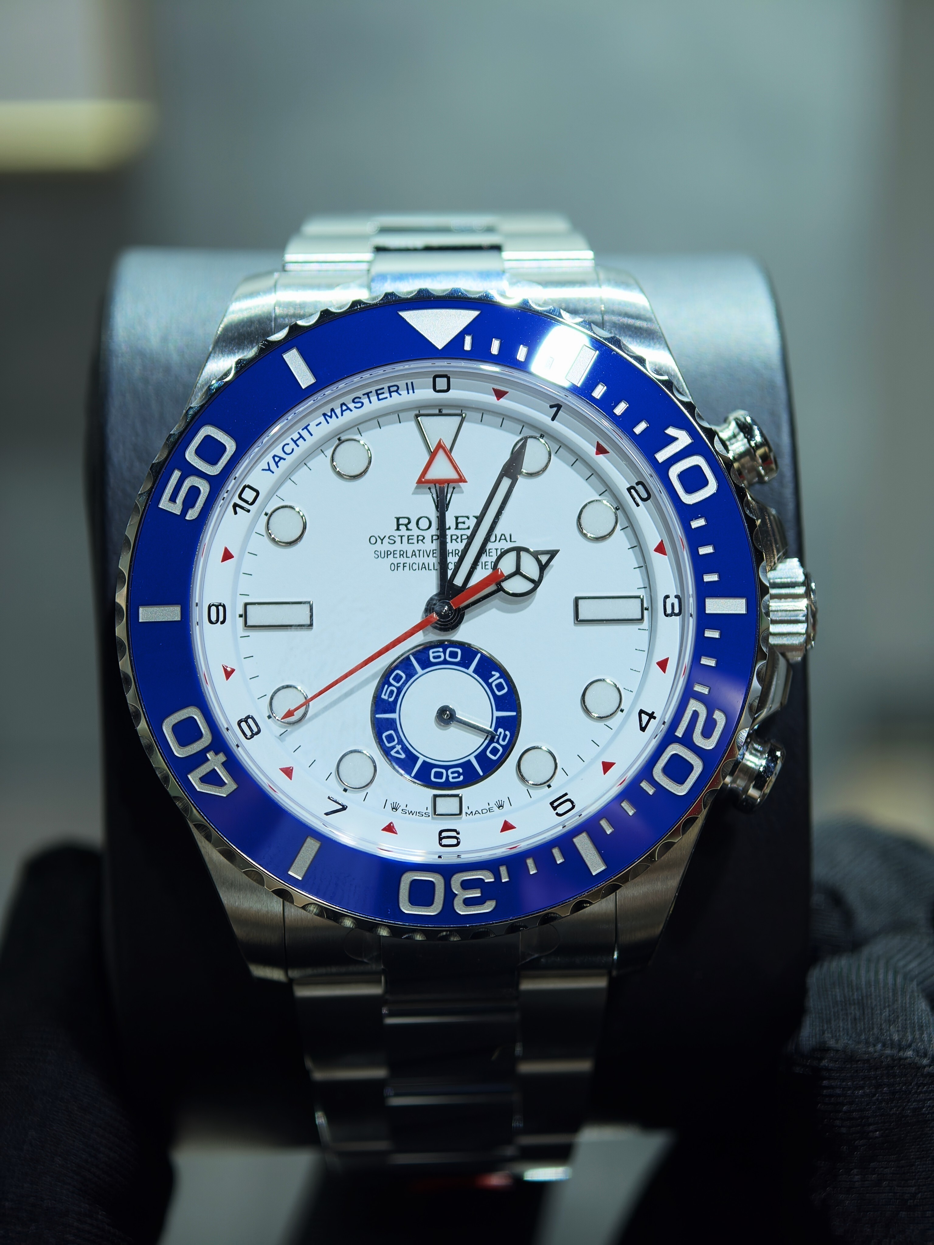 BRAND NEW ROLEX 126680 YACHT MASTER II STAINLESS STEEL 44mm