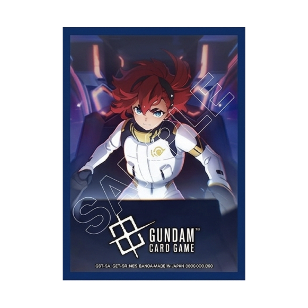 GUNDAM CARD GAME 官方卡套 第二彈 スレッタ・マーキュリー