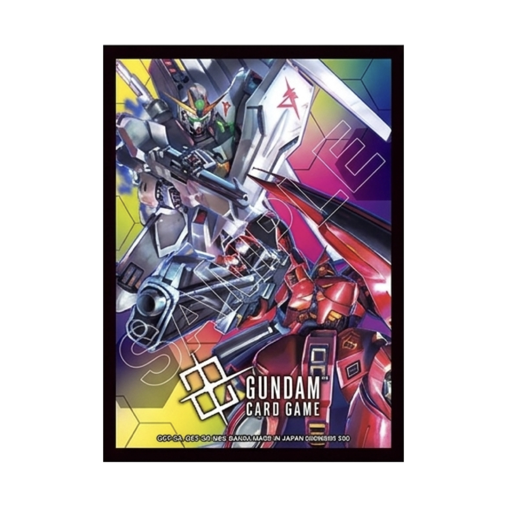 GUNDAM CARD GAME 官方卡套 第二彈 νガンダム VS サザビー