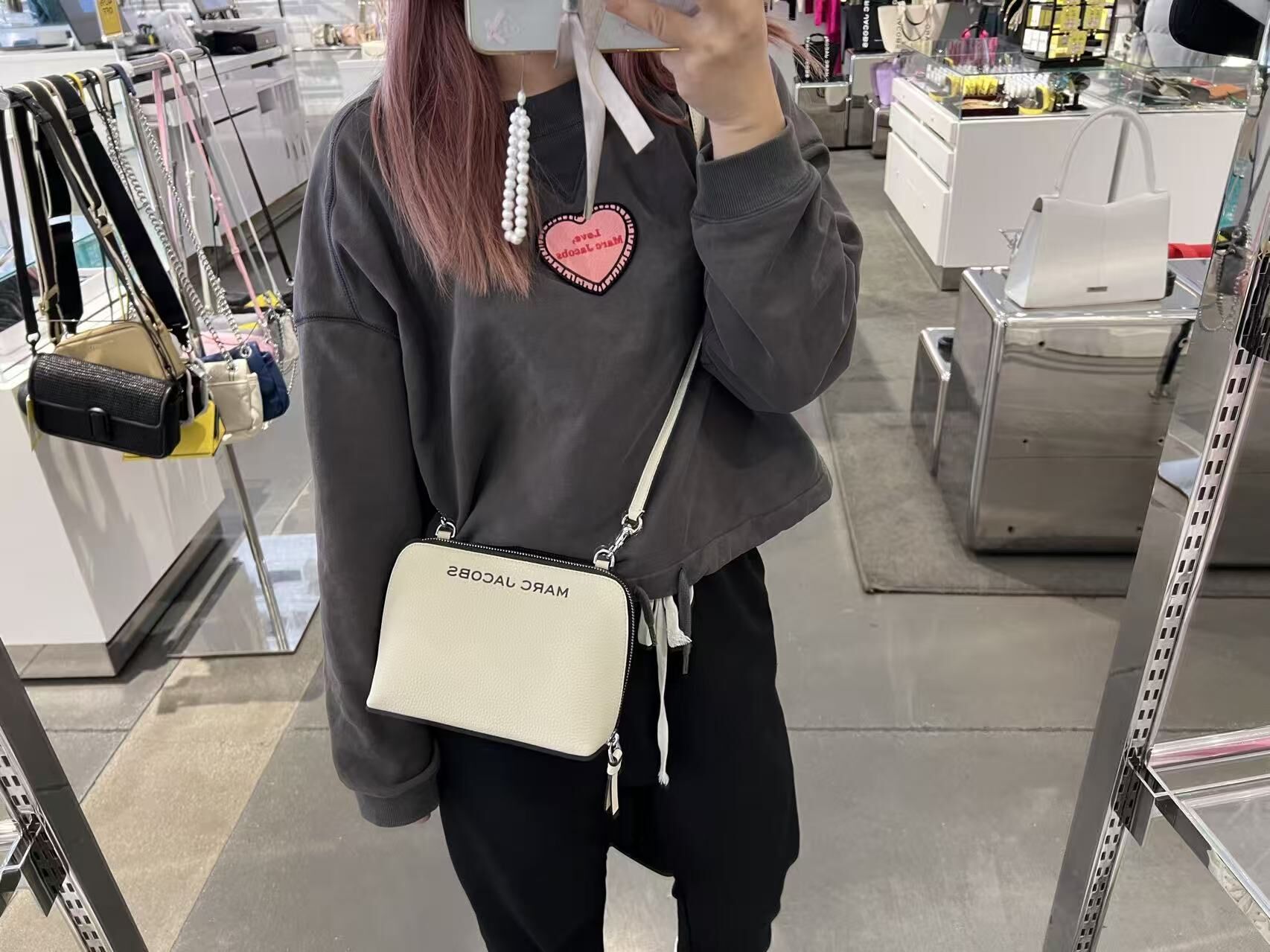 【直播】Marc Jacobs LX0724138 貝殼斜咩包
