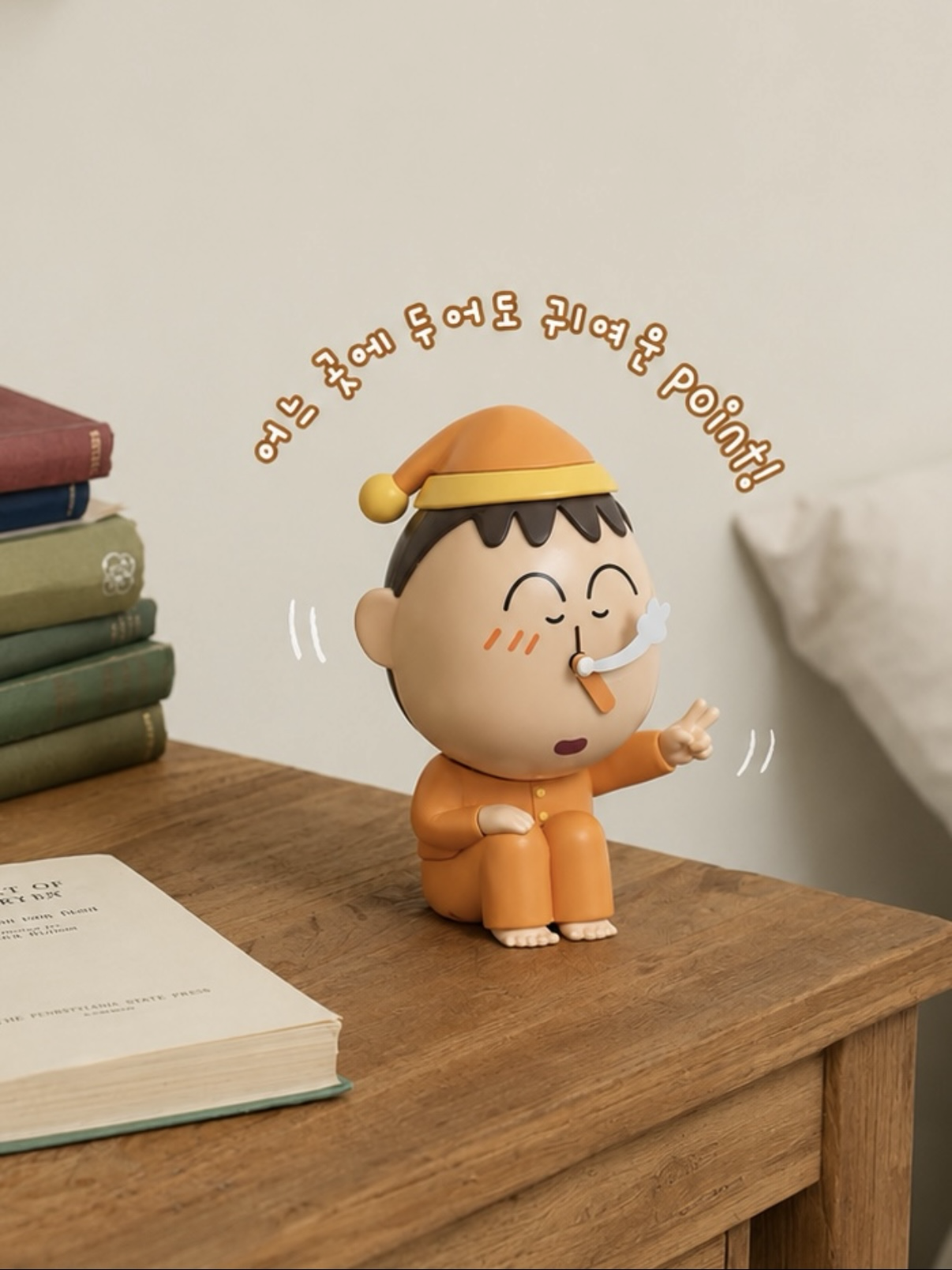 (預購）韓國Hanildil 蠟筆小新正版授權 阿呆鼻涕比ya時鐘🕤 鬧鐘