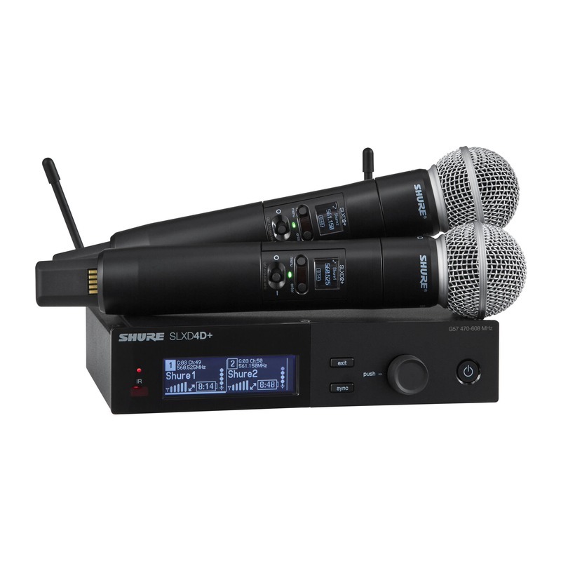 SHURE SLXD24D+/SM58
