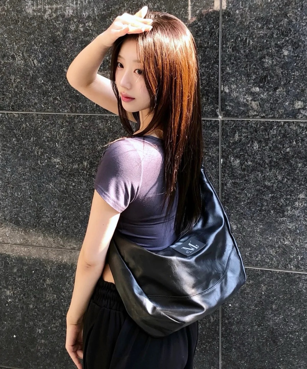韓國限定🇰🇷 MUCENT CROIA ONE BUCKLE LEATHER SHOULDER BAG 水餃包 側背包 單肩包 可調節 / 預購