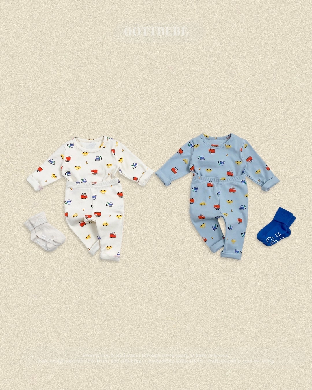 OOTT BEBE Cute Car Easywear