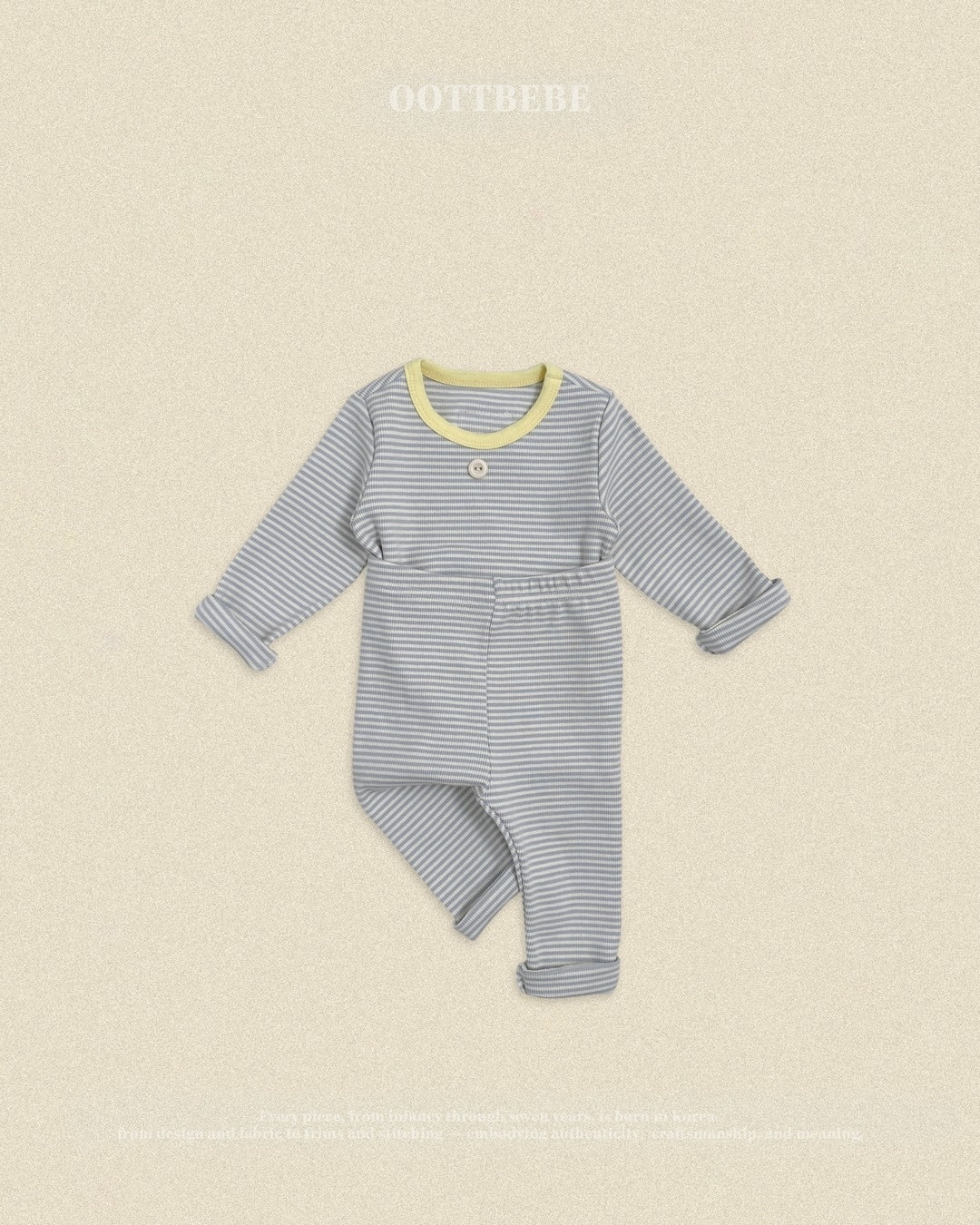 OOTT BEBE Soft Stripe Easywear