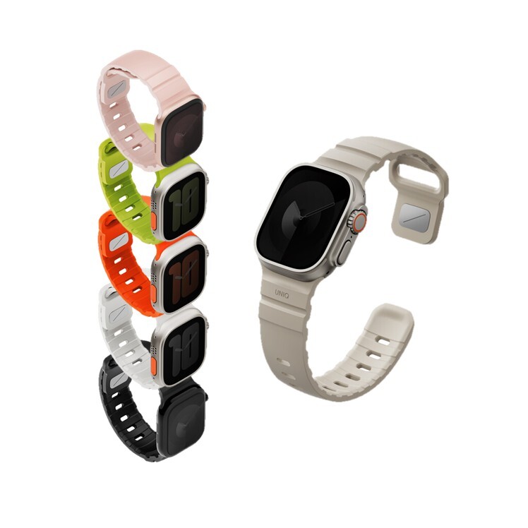 UNIQ Alton Silicon Apple Watch 簡約防水矽膠錶帶