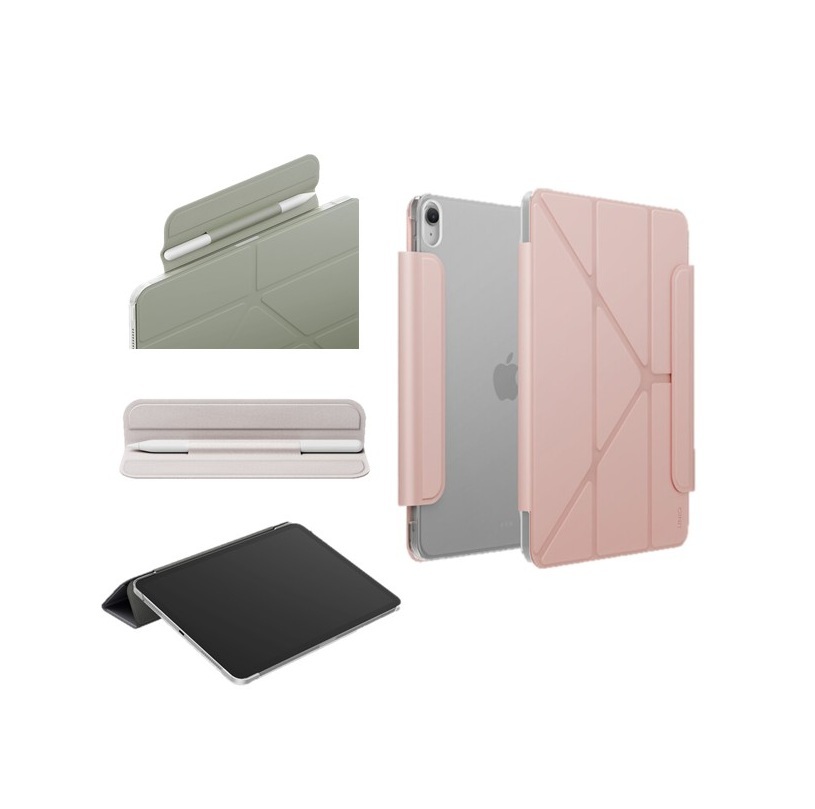 UNIQ Camden Lite iPad Air 11"/13" (M2-M4/2024-2026) 可拆卸筆套平板保護套