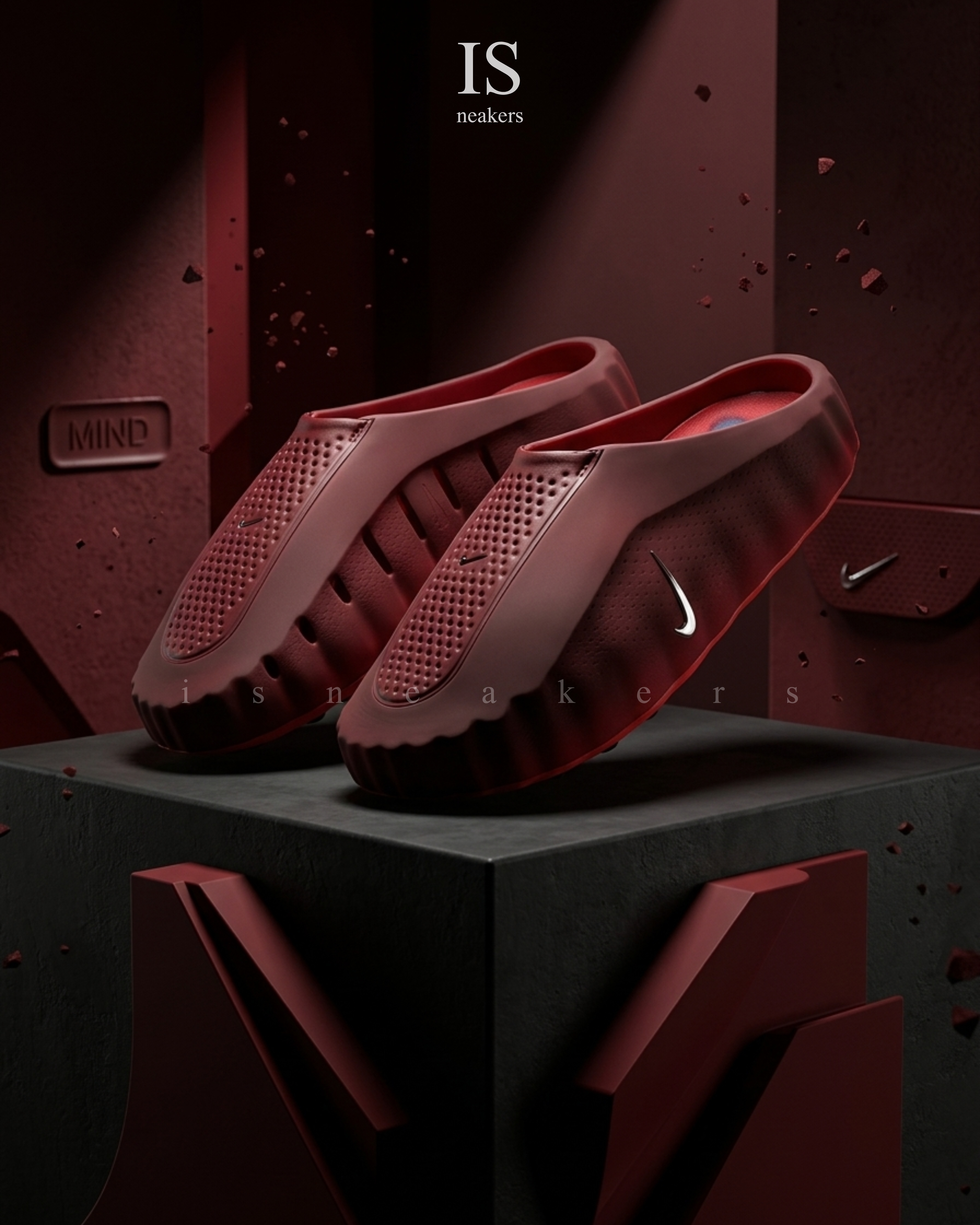 iSNEAKERS｜Nike Mind 001 "Team Red" 赤血漸層紅 HQ4307-601