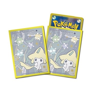 [預訂] [預計8月上旬到貨] Pokemon Card Game 卡套 Premium Gloss 基拉祈連接繁星(黃色) プレミアム・グロス ジラーチ星つなぎ【イエロー】