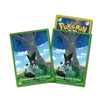 [預訂] [預計8月上旬到貨] Pokemon Card Game 卡套 新葉喵&魔幻假面喵 晚安 ニャオハ＆マスカーニャ おやすみ