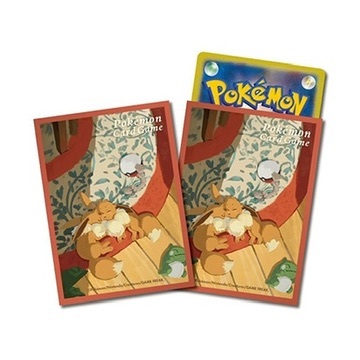 [預訂] [預計8月上旬到貨] Pokemon Card Game 卡套 伊布 晚安 イーブイ おやすみ