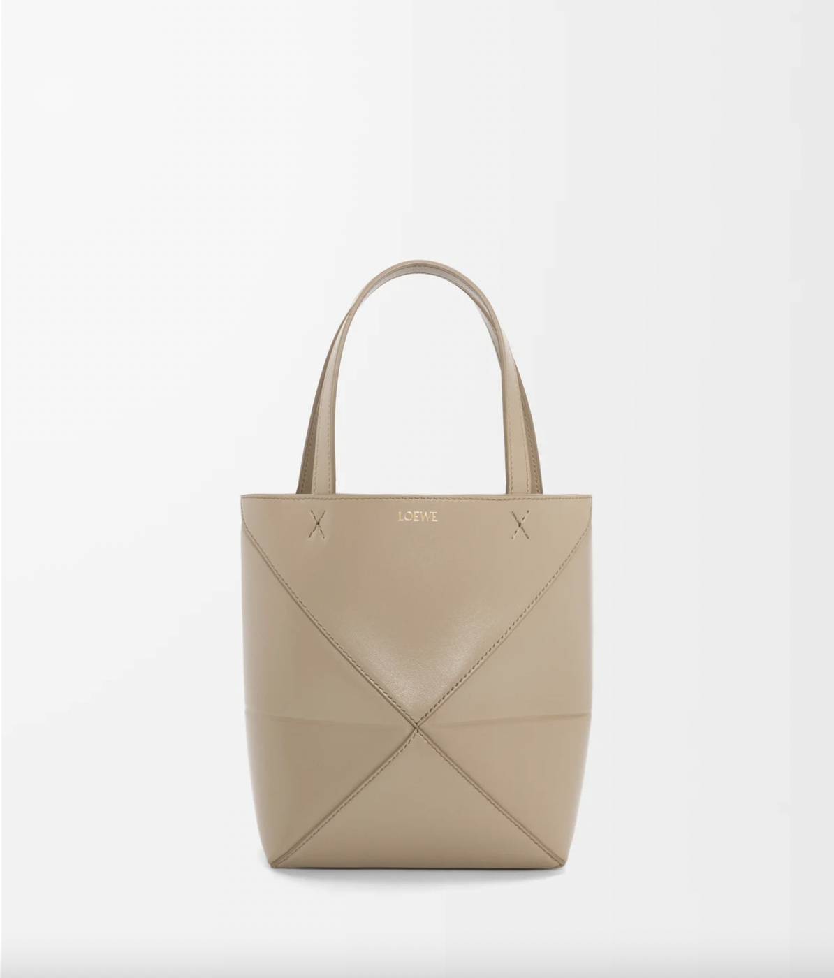 LOEWE Mini Puzzle Fold Tote