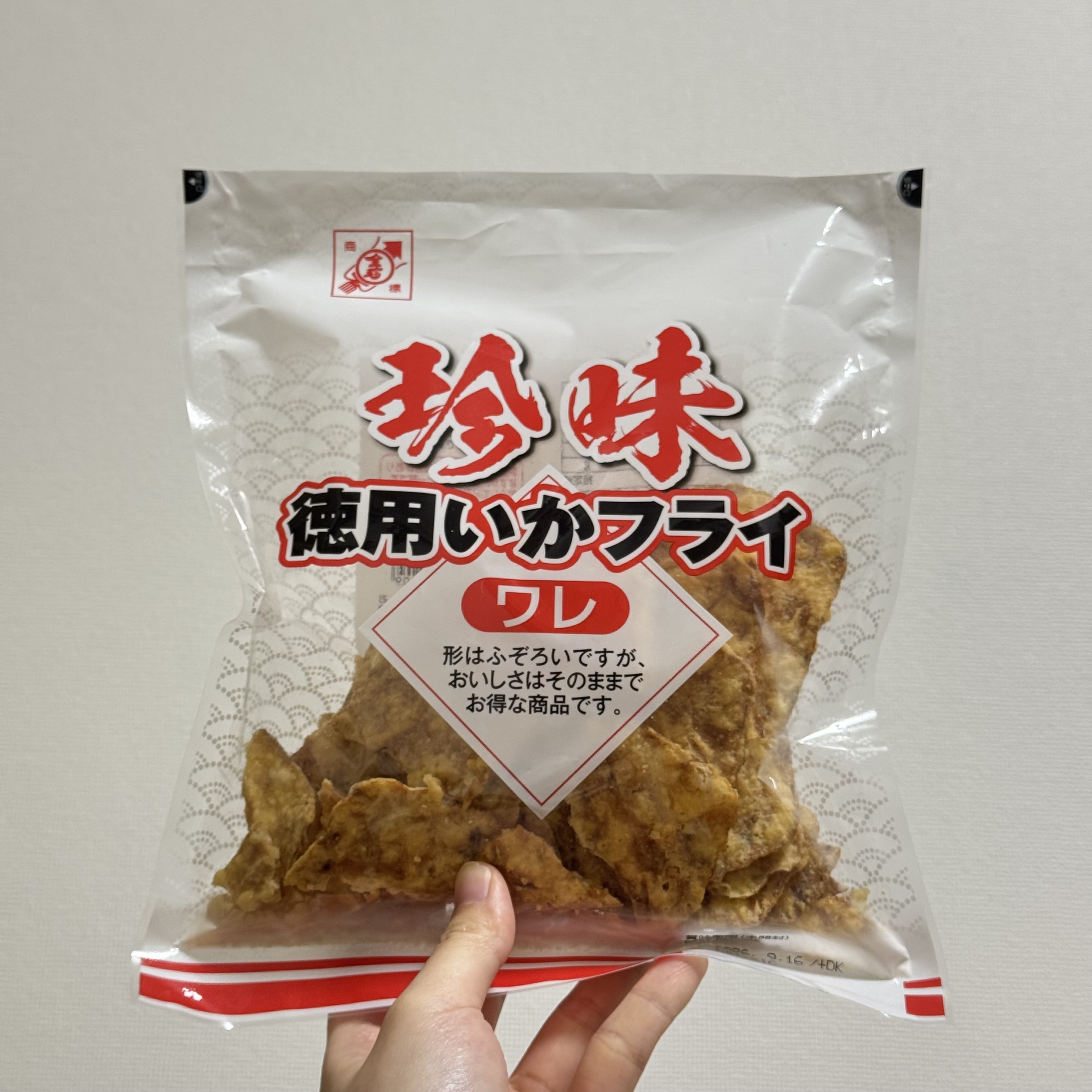 【數量限定】JP 大容量 魷魚天婦羅 132g 5209 TK260724