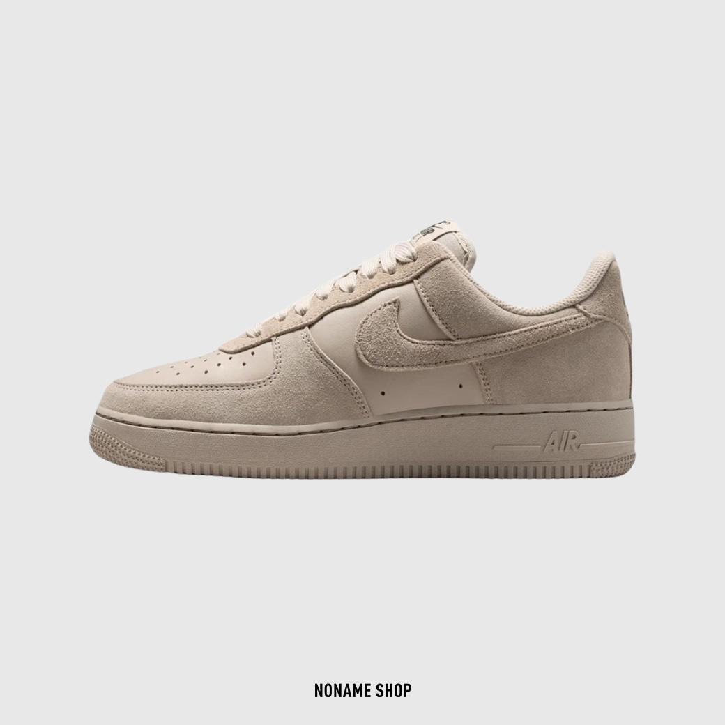 NIKE AIR FORCE 1 AF1 '07 麂皮 奶茶灰 (女款)