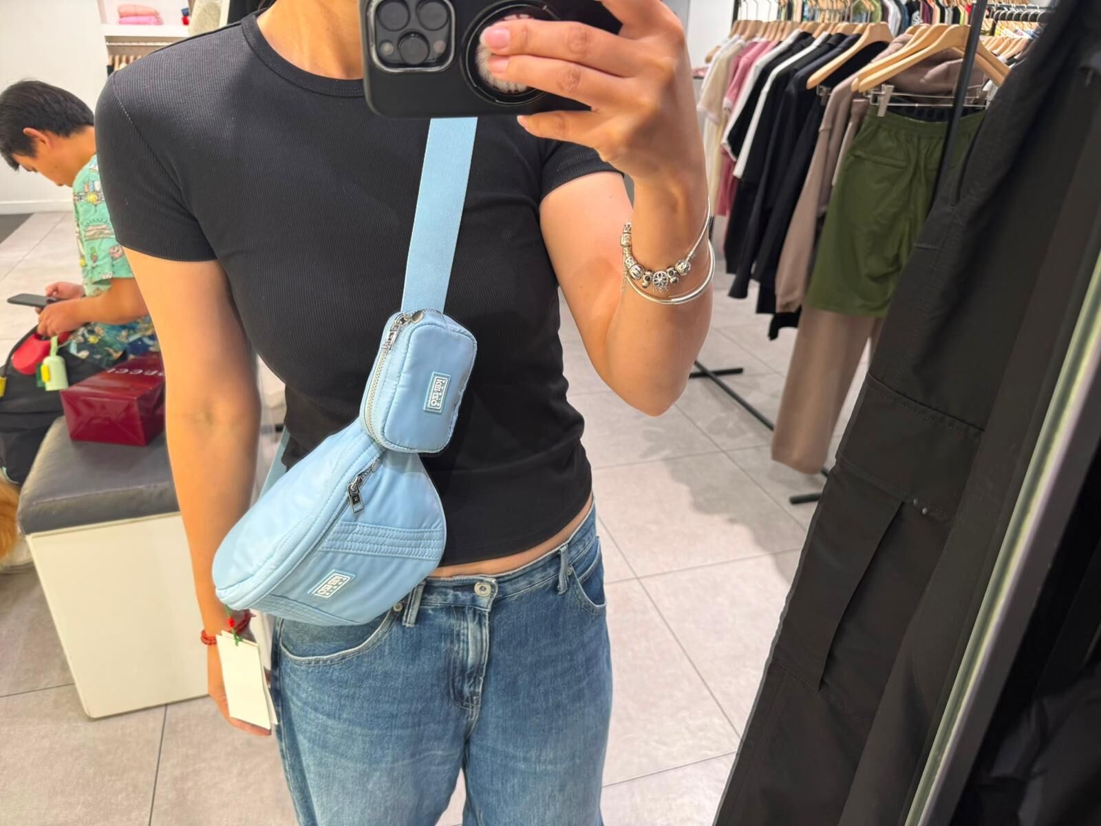 LYS02145 Kenzo 可拆卸式尼龍腰包