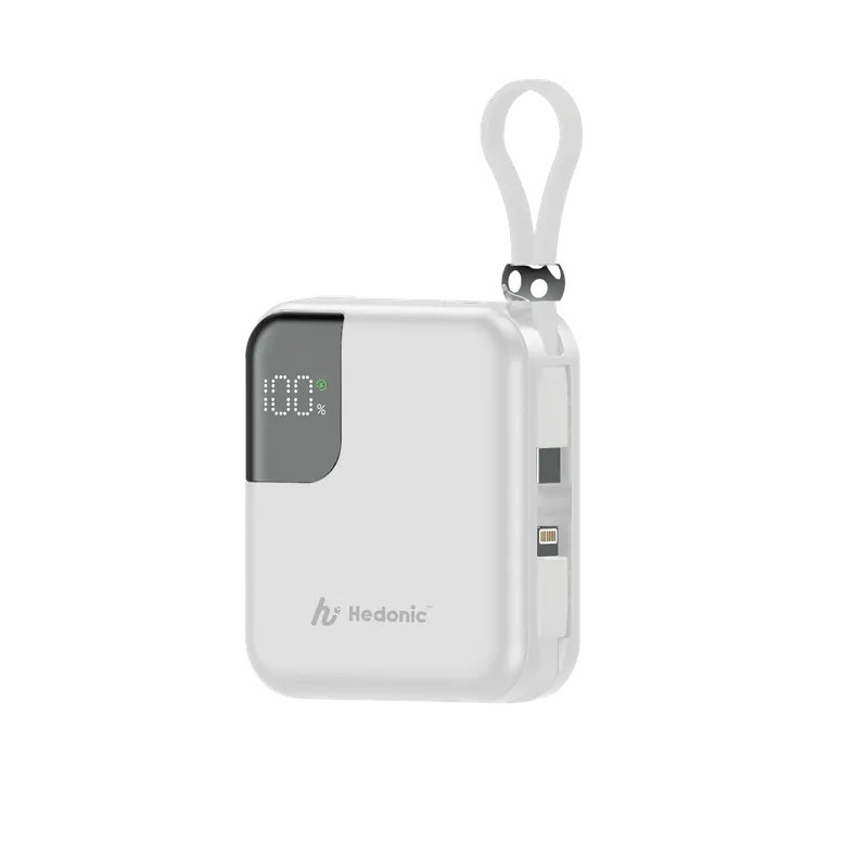 Hedonic 10000mah 22.5W (Lightning & USB-C) 移動電源 (CCC + QR Code)