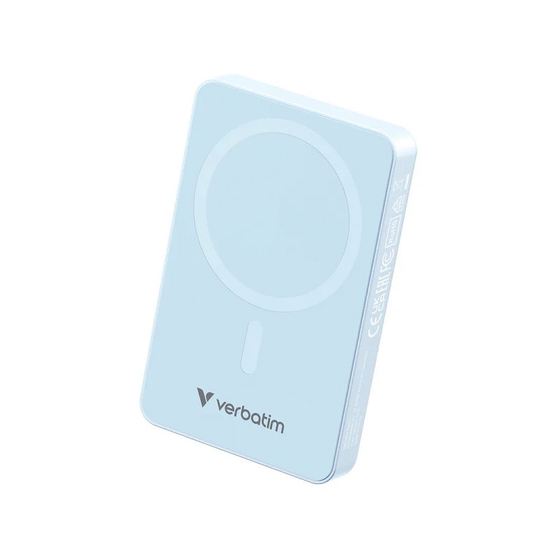 Verbatim Charge 'n' Go 10000mAh 磁吸無線移動電源 WPB10 (CCC+QR Code)