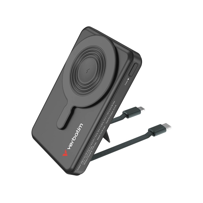 Verbatim Charge 'n' Go C+L LED螢幕 10000mAh WPBD10CL (CCC+QR Code)